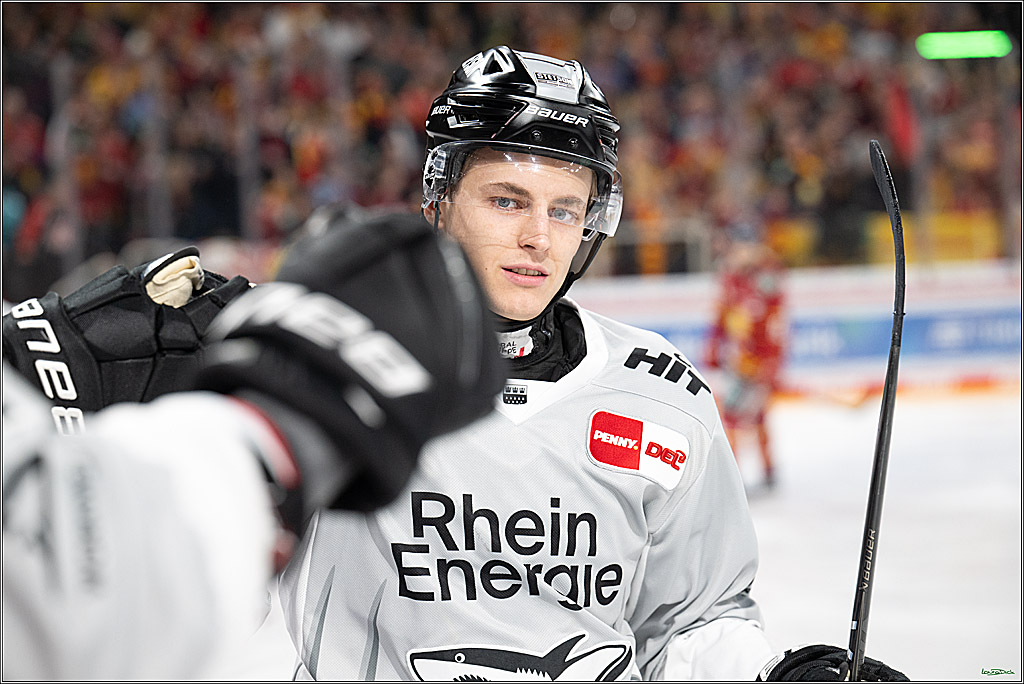 PENNY DEL; Duesseldorfer EG- Koelner Haie; Duesseldorf, 24.01.2025